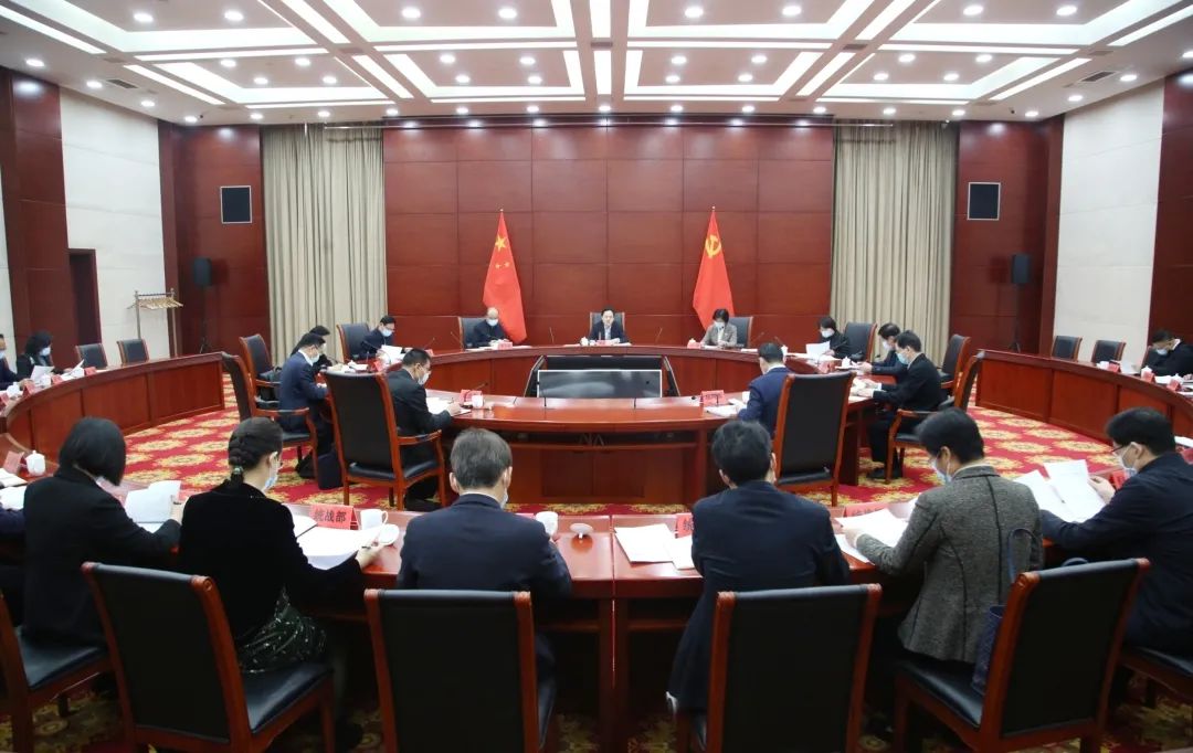 常州市委统一战线工作领导小组召开会议